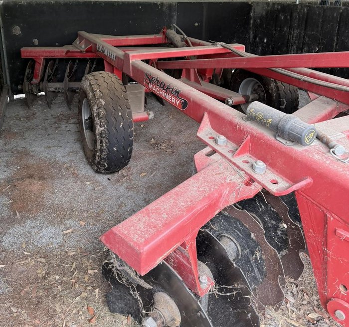 2021 Serafin Eco 24 Classic Offset Disc Plough RED