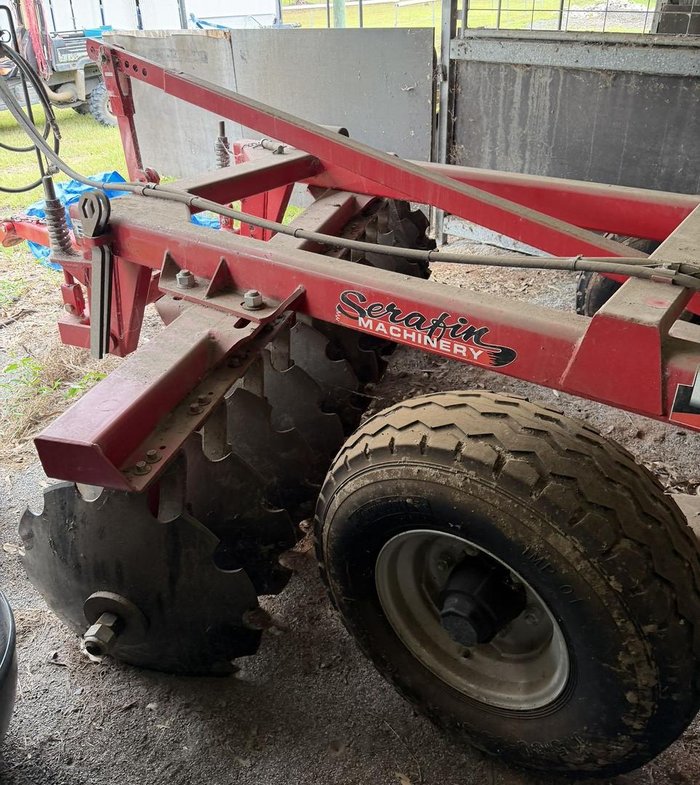 2021 Serafin Eco 24 Classic Offset Disc Plough RED