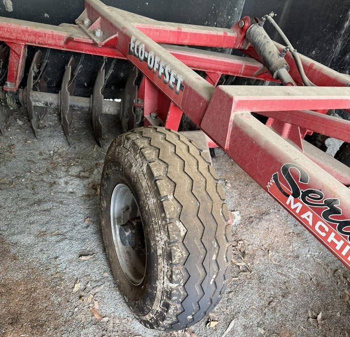 2021 Serafin Eco 24 Classic Offset Disc Plough RED