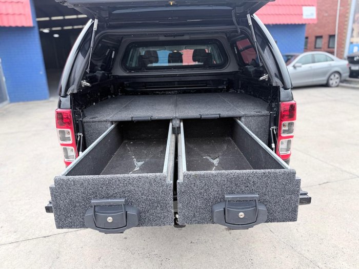 2016 Ford Ranger XLT Hi-Rider PX MkII 4x2 Shadow Black