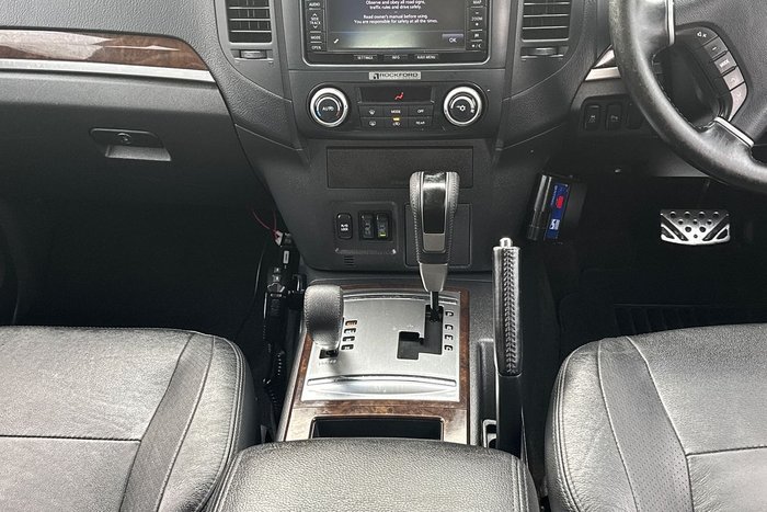 2014 Mitsubishi Pajero Exceed NW MY14 4X4 Dual Range White