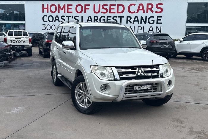 2014 Mitsubishi Pajero Exceed NW MY14 4X4 Dual Range White