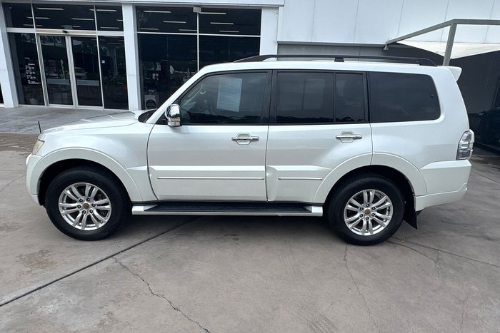 2014 Mitsubishi Pajero Exceed NW MY14 4X4 Dual Range White