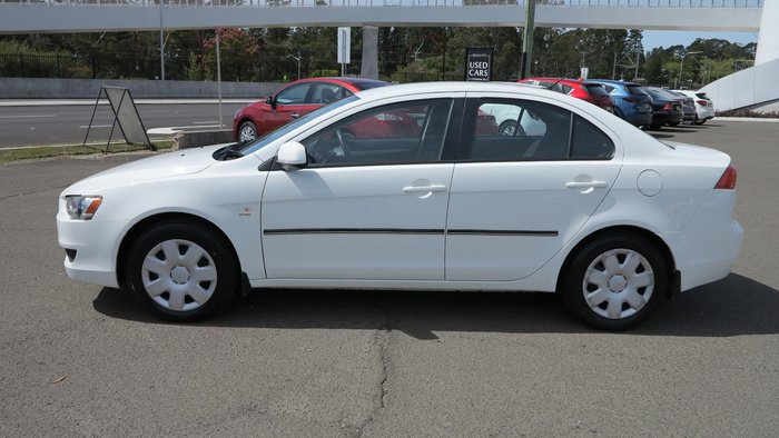 2007 Mitsubishi Lancer ES CJ MY08 White