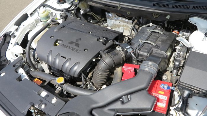 2007 Mitsubishi Lancer ES CJ MY08 White