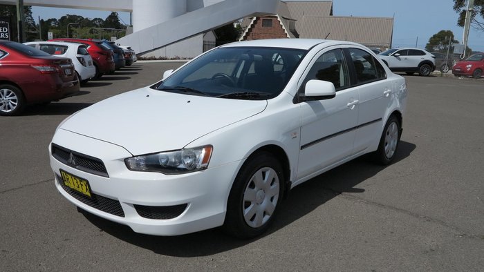 2007 Mitsubishi Lancer ES CJ MY08 White
