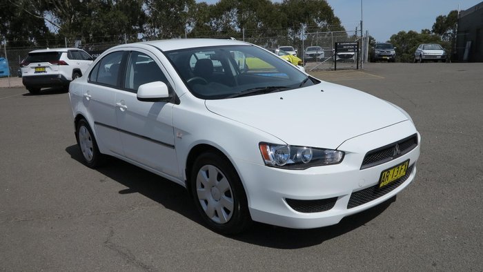 2007 Mitsubishi Lancer ES CJ MY08 White