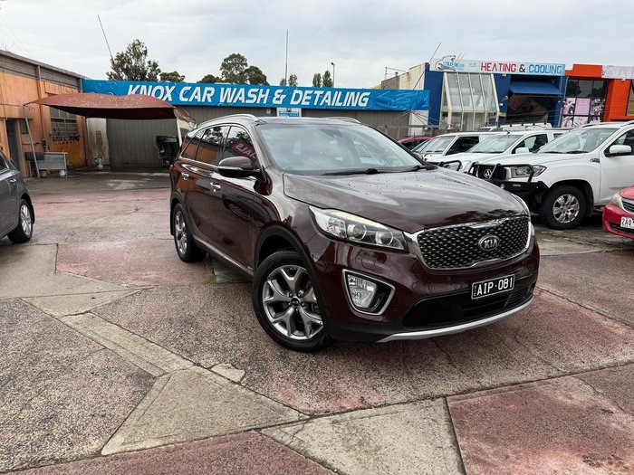 2016 Kia Sorento Platinum UM MY16 AWD Sunset Red