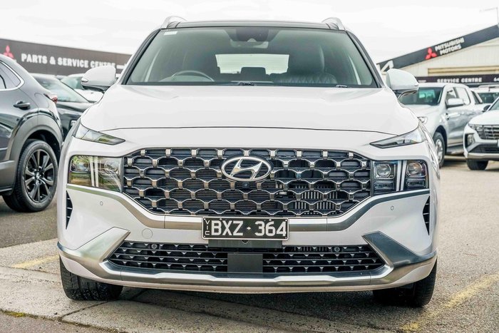 2022 Hyundai Santa Fe Highlander TM.V4 MY22 4X4 On Demand Glacier White