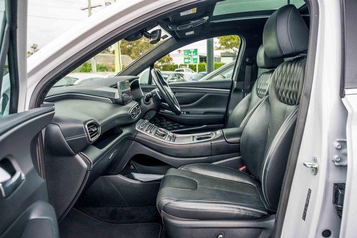 2022 Hyundai Santa Fe Highlander TM.V4 MY22 4X4 On Demand Glacier White