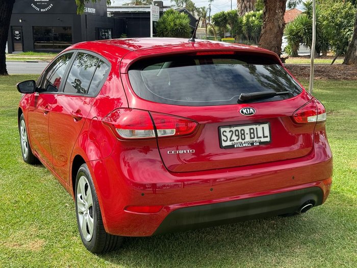 2016 Kia Cerato S YD MY16 RED