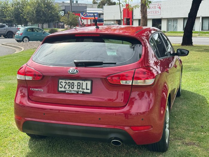 2016 Kia Cerato S YD MY16 RED
