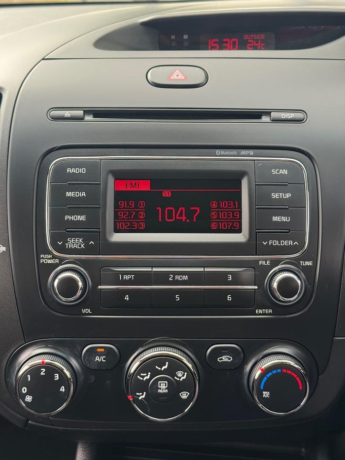 2016 Kia Cerato S YD MY16 RED