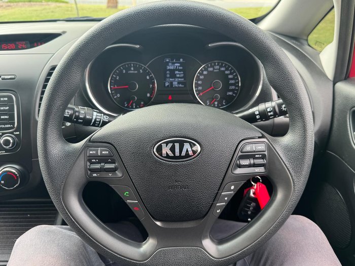 2016 Kia Cerato S YD MY16 RED