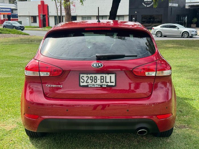 2016 Kia Cerato S YD MY16 RED