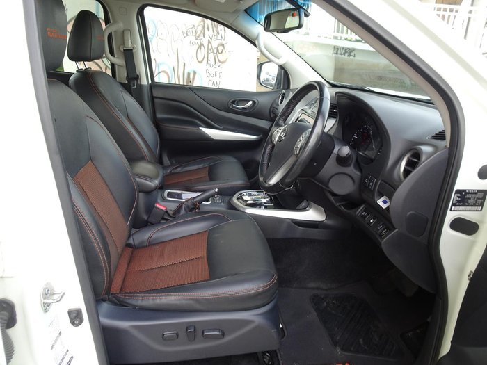2019 Nissan Navara N-TREK Warrior D23 Series 4 4X4 Dual Range White Diamond