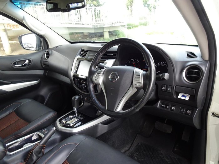 2019 Nissan Navara N-TREK Warrior D23 Series 4 4X4 Dual Range White Diamond