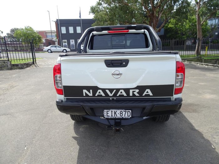 2019 Nissan Navara N-TREK Warrior D23 Series 4 4X4 Dual Range White Diamond