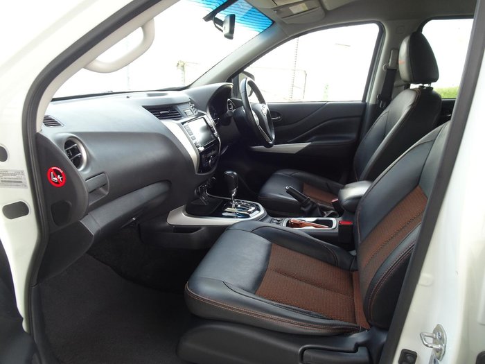 2019 Nissan Navara N-TREK Warrior D23 Series 4 4X4 Dual Range White Diamond