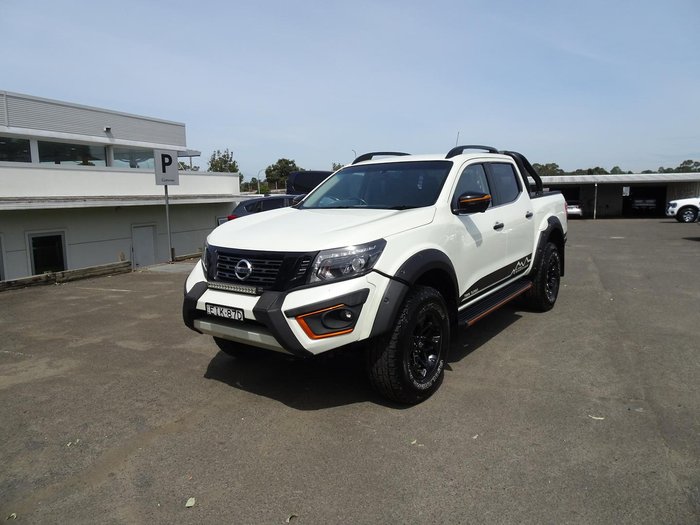 2019 Nissan Navara N-TREK Warrior D23 Series 4 4X4 Dual Range White Diamond