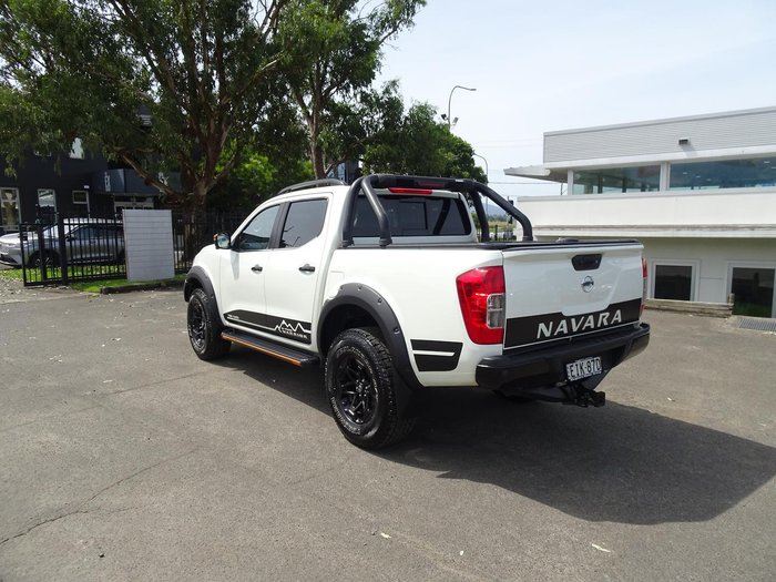2019 Nissan Navara N-TREK Warrior D23 Series 4 4X4 Dual Range White Diamond