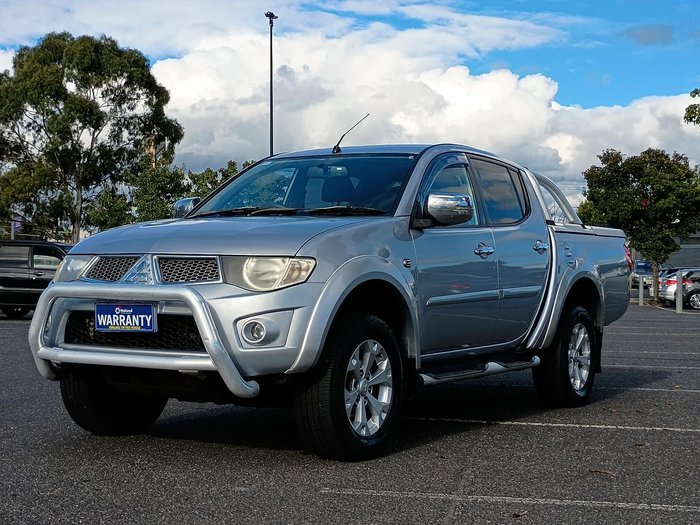 2013 Mitsubishi Triton GLX-R MN MY13 4X4 Dual Range Cool Silver