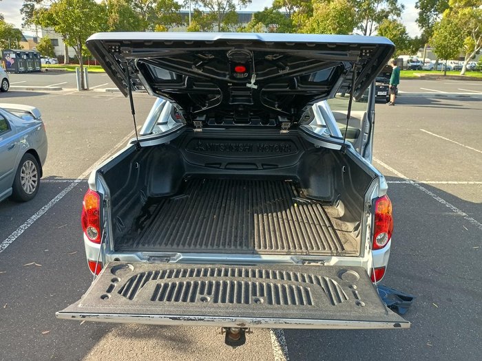 2013 Mitsubishi Triton GLX-R MN MY13 4X4 Dual Range Cool Silver