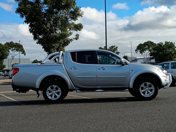 2013 Mitsubishi Triton GLX-R MN MY13 4X4 Dual Range Cool Silver