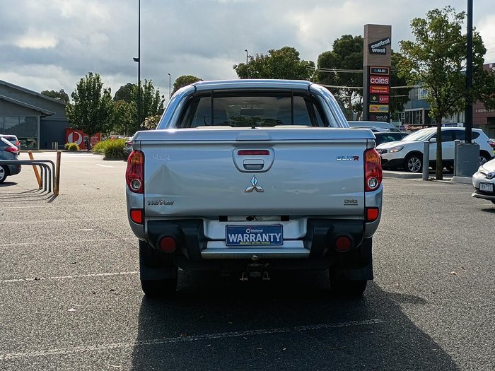 2013 Mitsubishi Triton GLX-R MN MY13 4X4 Dual Range Cool Silver