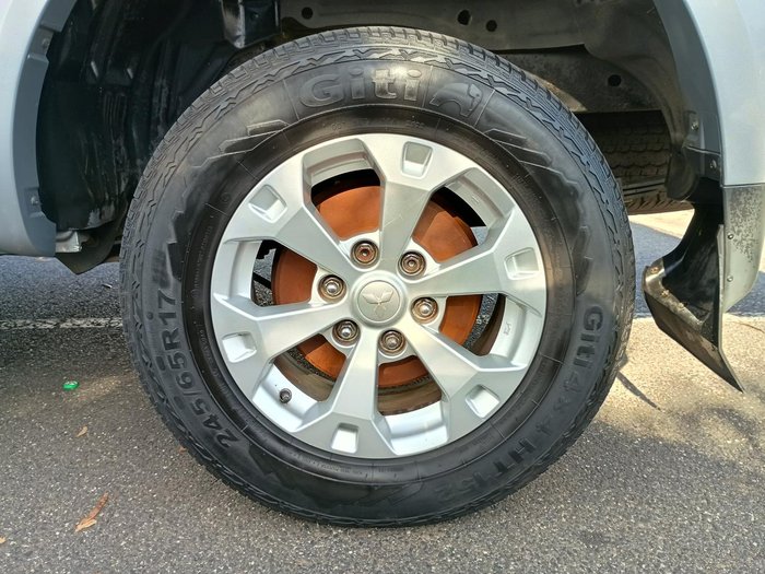 2013 Mitsubishi Triton GLX-R MN MY13 4X4 Dual Range Cool Silver