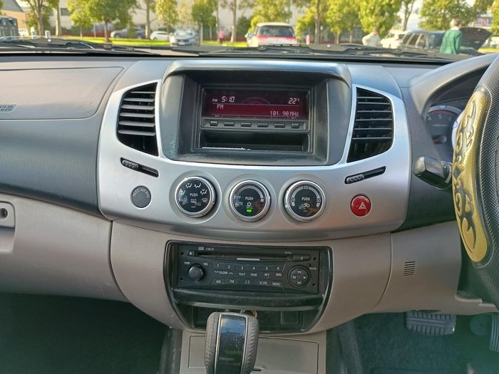 2013 Mitsubishi Triton GLX-R MN MY13 4X4 Dual Range Cool Silver