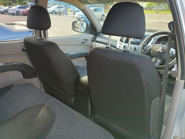 2013 Mitsubishi Triton GLX-R MN MY13 4X4 Dual Range Cool Silver