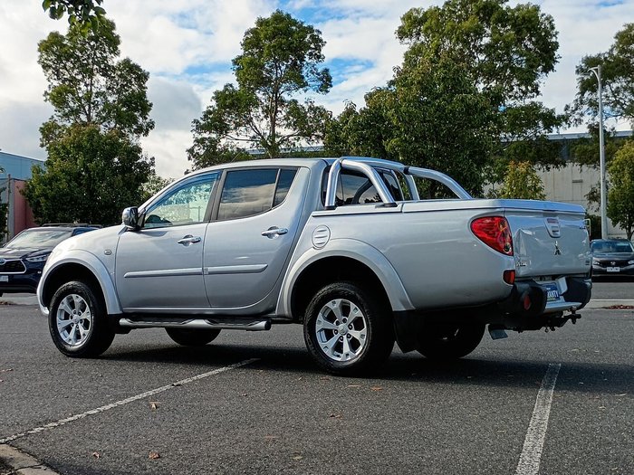 2013 Mitsubishi Triton GLX-R MN MY13 4X4 Dual Range Cool Silver