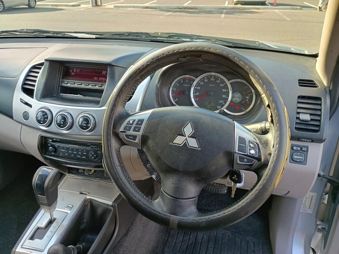 2013 Mitsubishi Triton GLX-R MN MY13 4X4 Dual Range Cool Silver