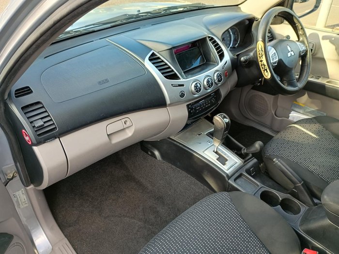 2013 Mitsubishi Triton GLX-R MN MY13 4X4 Dual Range Cool Silver