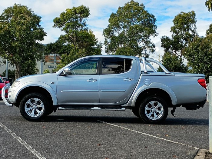 2013 Mitsubishi Triton GLX-R MN MY13 4X4 Dual Range Cool Silver