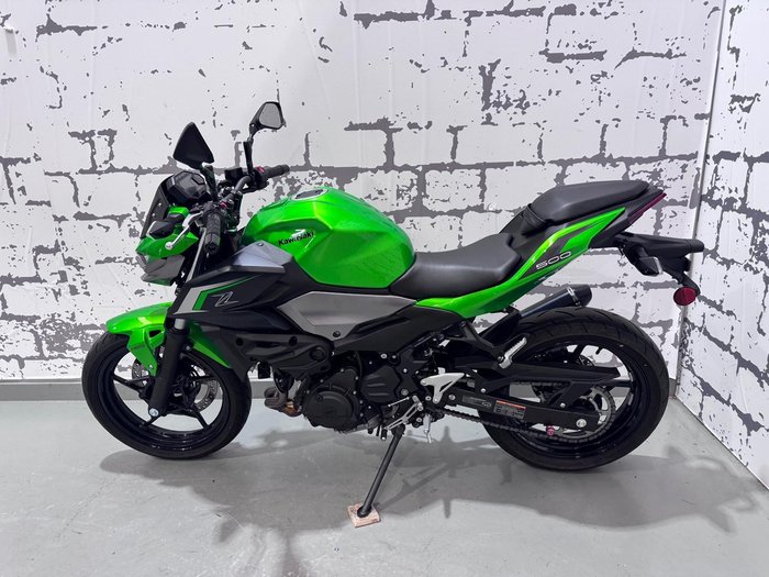2025 Kawasaki Z500 (ER500) Z Green