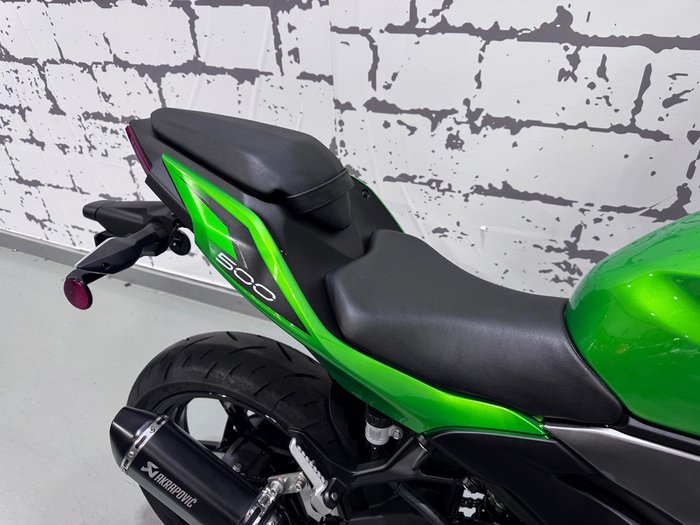 2025 Kawasaki Z500 (ER500) Z Green