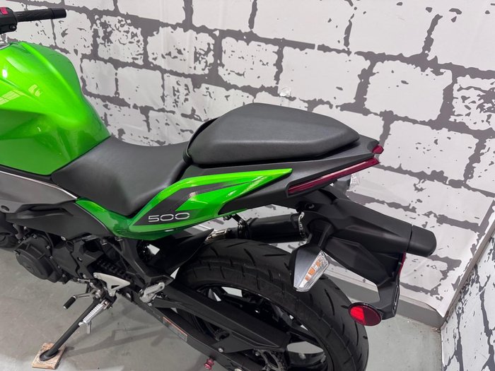 2025 Kawasaki Z500 (ER500) Z Green