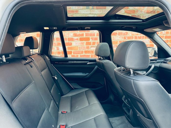 2013 BMW X3 xDrive20d F25 MY13.5 4X4 Constant Alpine White