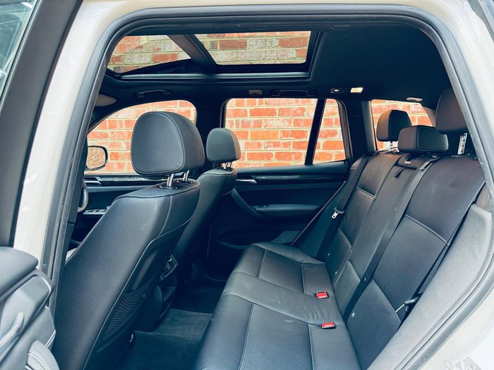 2013 BMW X3 xDrive20d F25 MY13.5 4X4 Constant Alpine White