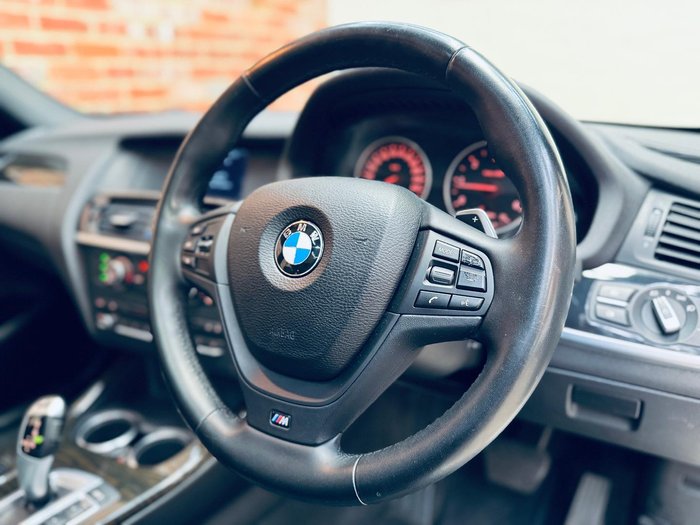 2013 BMW X3 xDrive20d F25 MY13.5 4X4 Constant Alpine White