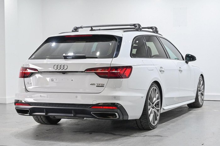 2021 Audi A4 45 TFSI S line B9 MY21 Four Wheel Drive WHITE
