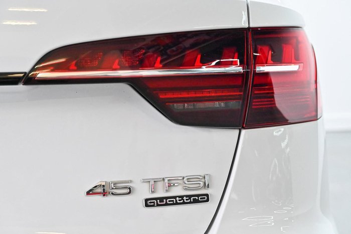 2021 Audi A4 45 TFSI S line B9 MY21 Four Wheel Drive WHITE