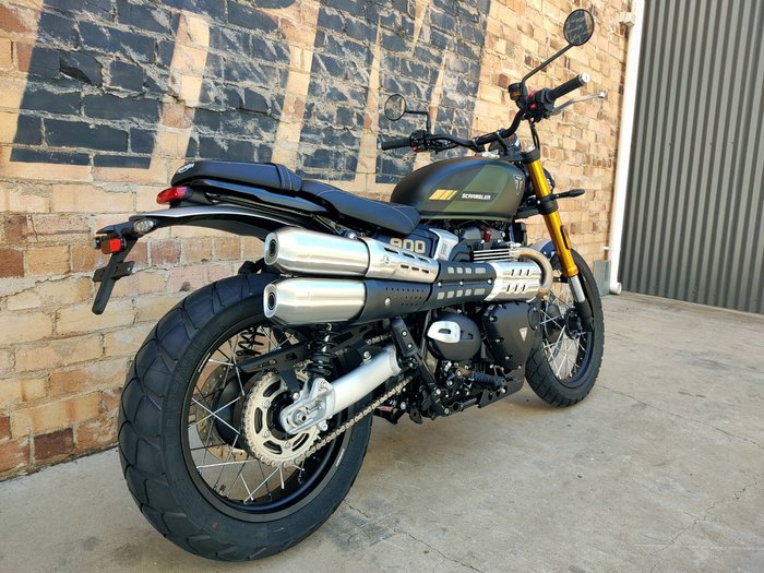 2026 TRIUMPH SCRAMBLER 900 KHAKI