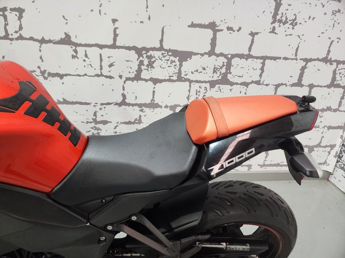 2012 Kawasaki Z1000 ABS Z Orange