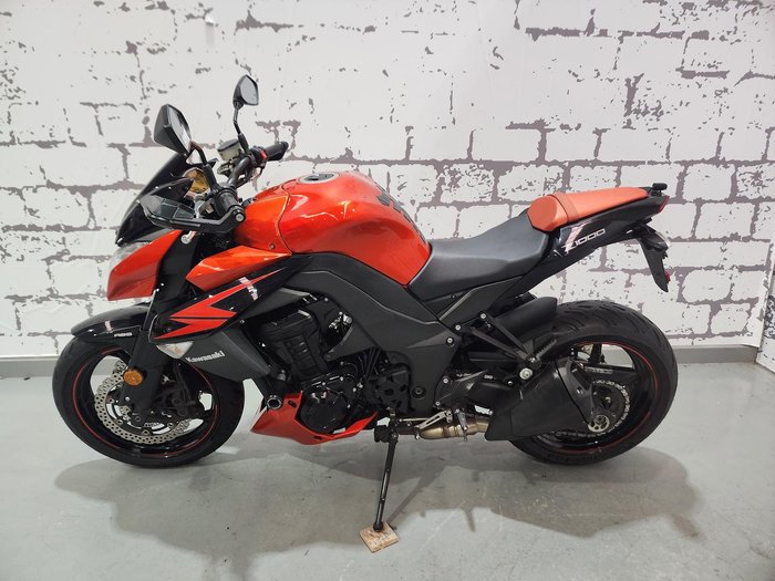 2012 Kawasaki Z1000 ABS Z Orange