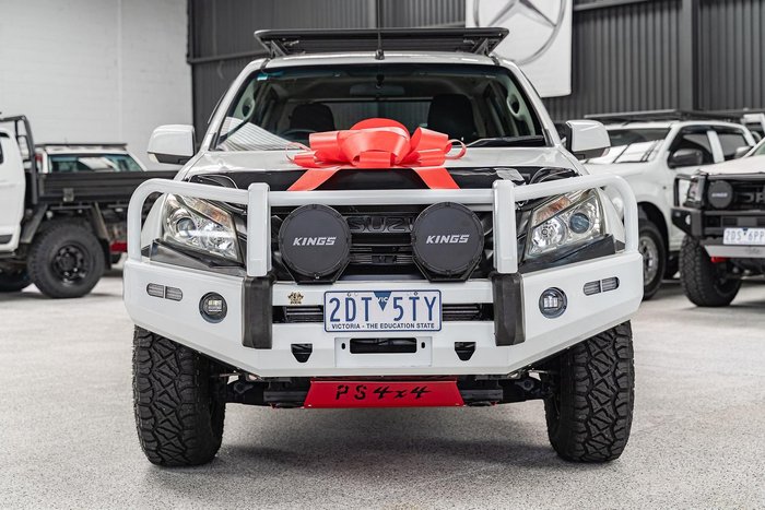 2014 Isuzu MU-X LS-M MY14 4X4 Dual Range Silky White