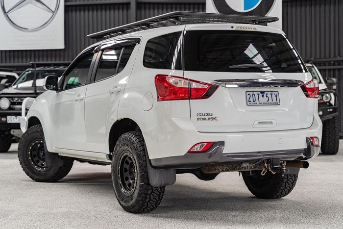 2014 Isuzu MU-X LS-M MY14 4X4 Dual Range Silky White