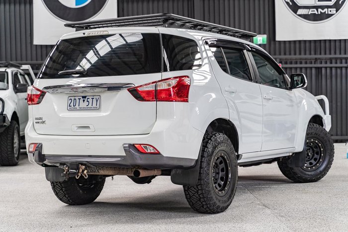 2014 Isuzu MU-X LS-M MY14 4X4 Dual Range Silky White